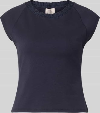 robe l&eacute;g&egrave;re T-Shirt mit Rundhalsausschnitt in Marine, Gr&ouml;&szlig;e XL