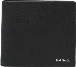 Paul Smith Mini Nottingham Billfold Portemonnee - Heren - Portefeuilles - Zwart - ONE Size - Leer - Accessoires