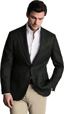 CHARLES TYRWHITT Wool Texture Slim Fit Jacket