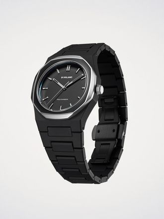 D1 Milano Orologio Gun Mesh Polycarbon 37 mm D1 Milano