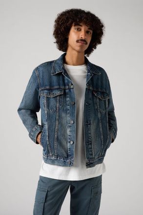 Levi's La chaqueta Trucker - Hombre - L - Azul / Broadway