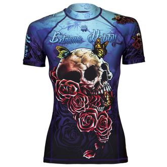 OEM Camiseta De Manga Corta Para Mujer Con Estampado De Calavera, Talla L, Color Azul