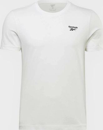 Reebok Womens Logo Short Sleeve Tee Black White - Size: 10/8