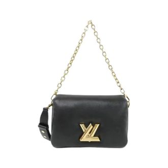 Louis Vuitton Pre-owned Twist Lamslederen Schoudertas - Dames - Pre-owned - Zwart - Maat: ONE Size Leer