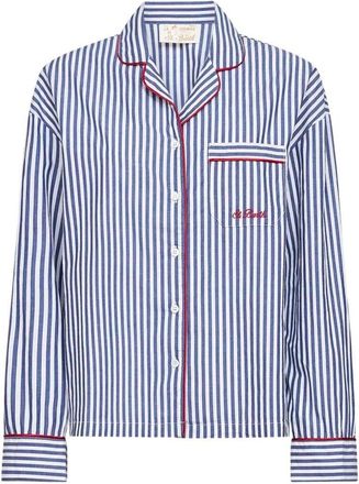 MC2 Saint Barth Astra Cotton Stripes Pijamas Shirt