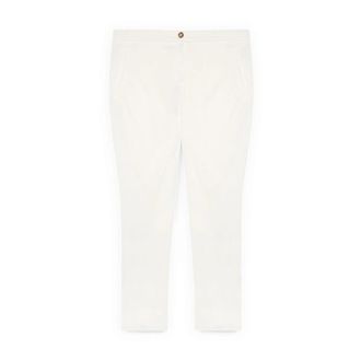 Fiorella Rubino Broeken, Dames, Wit, L, Polyester, New York Broeken