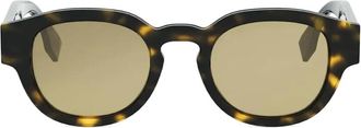 Fendi unisex, Accessoires, Bruin, Maat: 48 MM Nylon