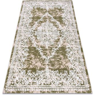 RugsX Rugsx - Alfombra Acr&iacute;lica Dizayn 143 Verde / Marfil Green 160x230 Cm