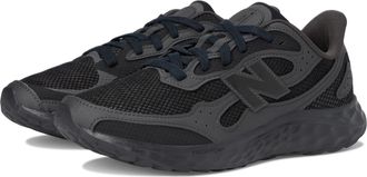 New Balance Mens Fresh Foam Arishi V4 Tira Lux Running Shoe, Black/Black Cement/Black Cement, 10 UK