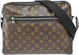 Louis Vuitton Pre-owned Cross Body Bags, female, Brown, Size: ONE SIZE Pre-owned Canvas Cross Body Bag