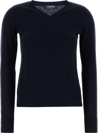 Max Mara Midnight Blue Wool Idoneo Sweater