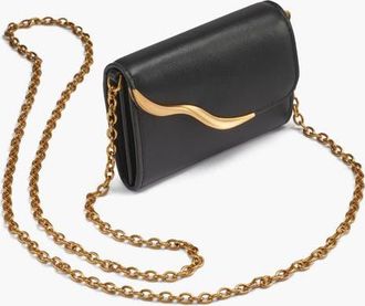 DKNY Malverne Wallet On String in Black/gold at Nordstrom