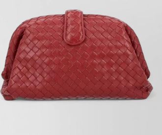 Bottega Veneta small leather clutch bag