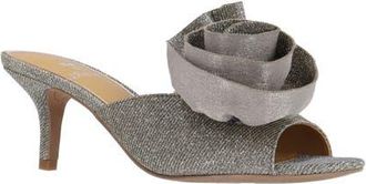 J. Rene&eacute; Briston Slide Sandal in Pewter at Nordstrom, Size 10.5