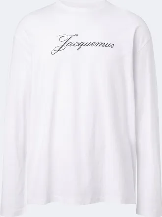 Jacquemus Logo cotton and hemp jersey T-shirt