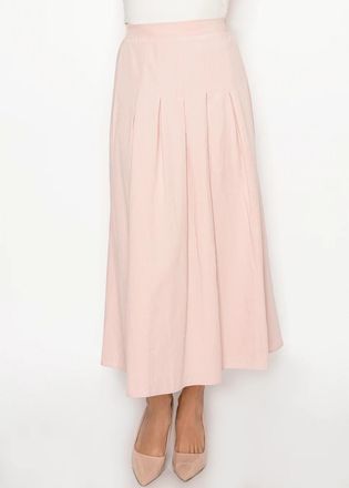 YAL New York Soft Pink Flowing Skirt