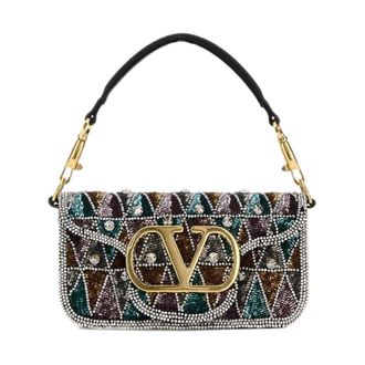 Valentino Garavani Loc&ograve; Small schoudertas - Dames - Tassen - Veelkleurig - Maat: ONE Size Leer