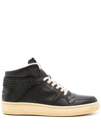 Philippe Model La Grande sneakers - men - Calf Leather/Nylon/Fabric/Calf Leather/Rubber - 41 - Black