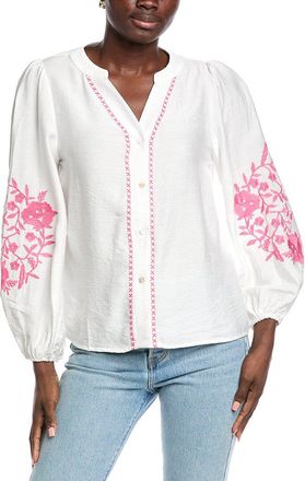ANNA KAY Anna Kay Smoking Fleur Blouse