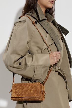 Bottega Veneta Notturno Bag, Womens, Brown