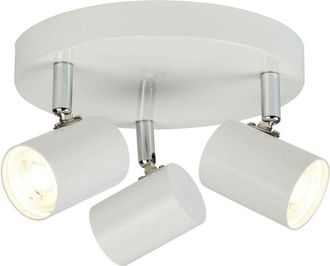 Searchlight Searchlight Rollo - Integrated LED 3 Light Spotlight White