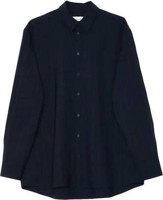 Soulland Damon Overshirt - - Blouses & Shirts - Donna - Blu - L/XL