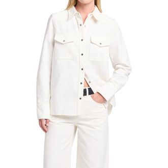 TWP Ranchers Daughter Shirt in White at Nordstrom, Size X-Small