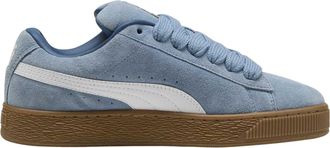 Puma Heren XL Su&egrave;de Trainers (Blauw/Gum)