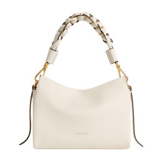 Coccinelle Boheme Small - Dames - Handtassen - Beige - ONE Size - Leer - Tassen