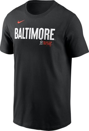 Nike Ryan Mountcastle Baltimore Orioles City Connect Fuse Nike Mens MLB T-Shirt in Black | N19900AOL9-UR3