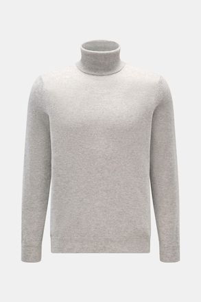 FTC Men - Cashmere turtleneck jumper grey mottled