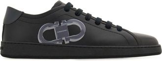 Ferragamo Sneakers Double Gancini - Nero