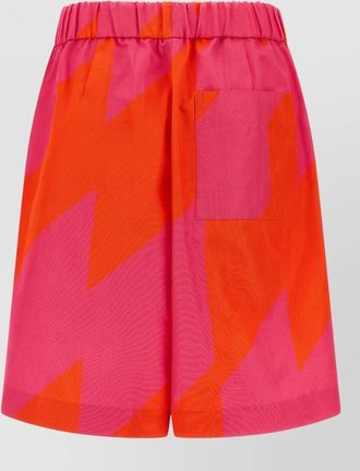 Dries Van Noten pomy bis tailored bermuda shorts back pocket