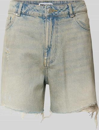 Review Jeans Shorts mit 5-Pocket-Design - Jorts in Rauchblau, Gr&ouml;&szlig;e XS