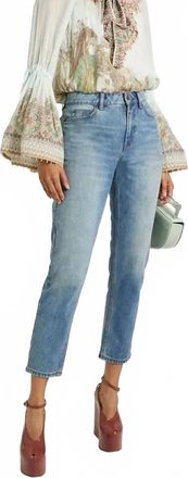 Zimmermann Bead-Embellished Printed Chiffon Blouse In Multi
