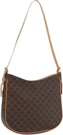 Celine Pre-owned Shoulder Bags, female, Brown, Size: ONE SIZE Pre-owned Vintage Plastic Hand Bag