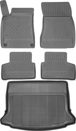 OEM Juego De Alfombrillas Para Coche Y Maletero Para Mercedes Clase A Iv W177 Hatchback De 2018