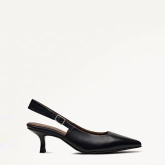 Radley London Black Point Kitten Slingback Devonshire Street AW25 Radley London