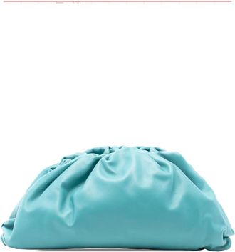 Bottega Veneta 2013-2025 Lambskin The Pouch clutch bag - Blu