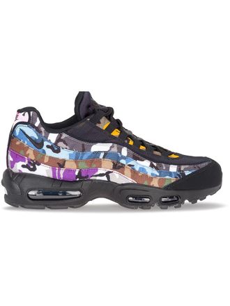 Nike Air Max 95 ERDL Camo Pack sneakers - unisex - Calf Leather - 4 - Black