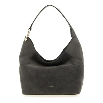 Furla Lara Medium Shoulder Bag - female - Furla - Shoulder Bags - Gray - ONE SIZE - Bags