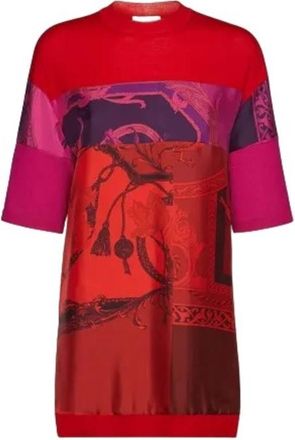Ferragamo Short Sleeves Round-Neck