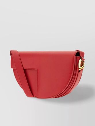 Patou leather crossbody bag strap adjustable