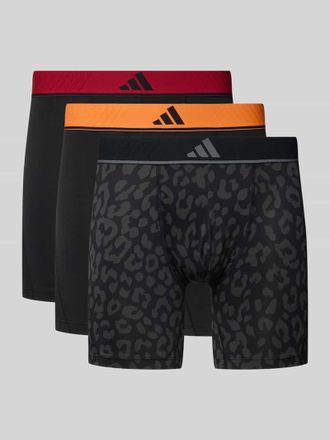 adidas Trunks im 3er-Pack mit elastischem Logo-Bund in Black, Gr&ouml;&szlig;e XXL