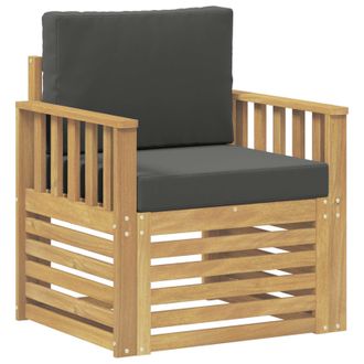 vidaXL 2 Pieza Conjunto De Sof&aacute;s De Exterior Poli&eacute;ster Vidaxl
