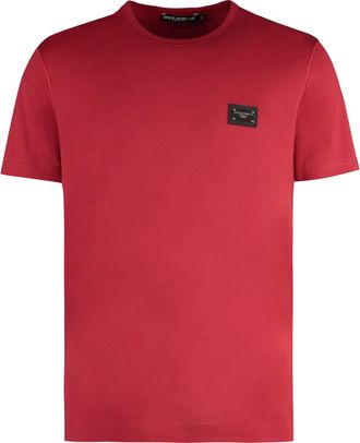 Dolce & Gabbana Cotton Crew-neck T-shirt