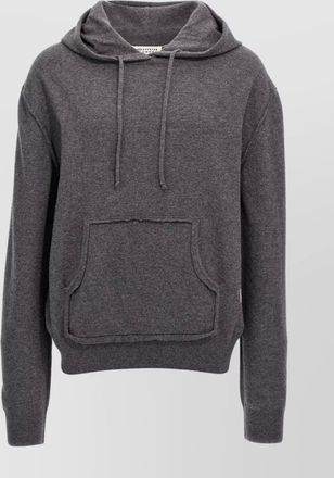 Maison Margiela hooded sweater with kangaroo pocket