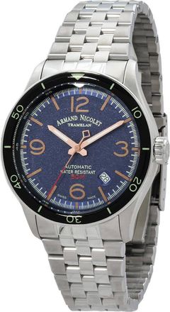 Armand Nicolet M2H Automatic Blue Dial Mens Watch A740HNA-BS-BMA22740A