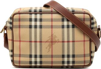 Burberry Pre-owned Burberry Haymarket Check Coated Canvas Crossbody Ladies H6RM5JZ6HZ5HXHAT
