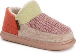Muk Luks Calleen Faux Shearling Lined Bootie in Pink/Orange at Nordstrom Rack, Size Small